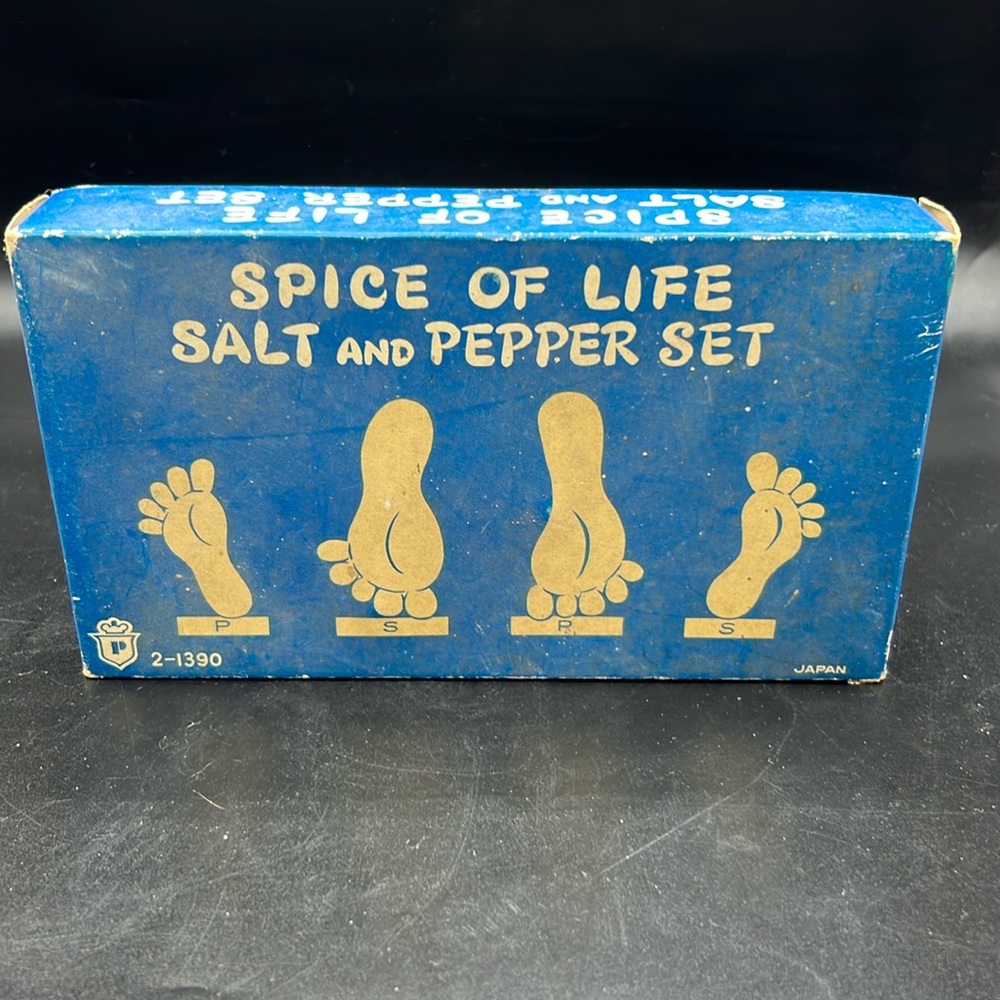 Spice of life salt & pepper shakers